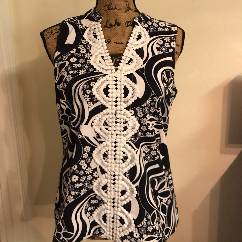 Crown and ivory top and bottom